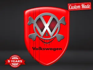 VW Mejores Pegatinas Parachoques Resistentes Alta Calidad